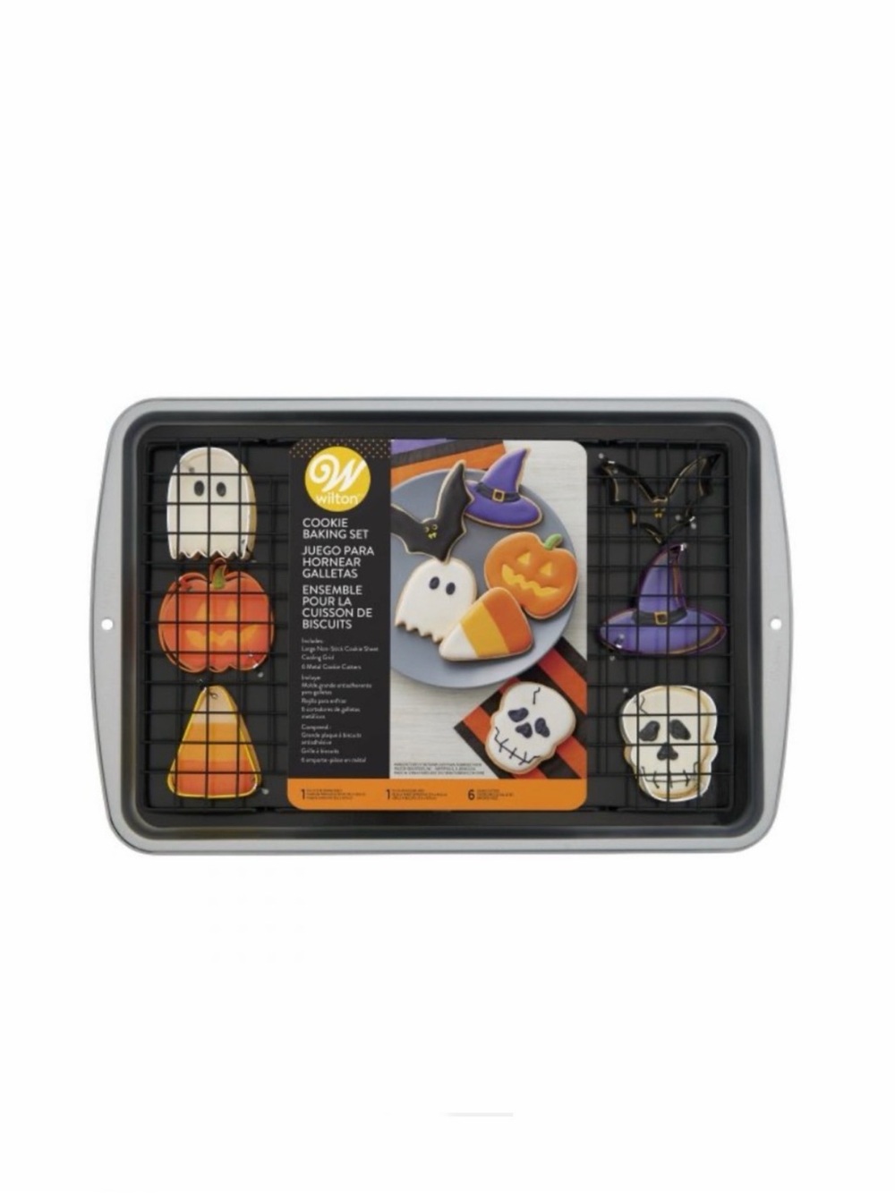 Wilton 8 Piece Halloween Cookie Baking Set